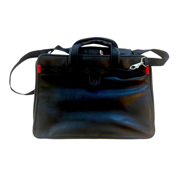 Wenger Swiss Gear Professional Travel Briefcase 15x11 Black w/ Original Notepad - Picture 2 of 9